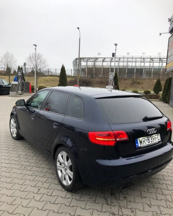 Audi A3 cena 19000 przebieg: 235000, rok produkcji 2008 z Radom małe 11